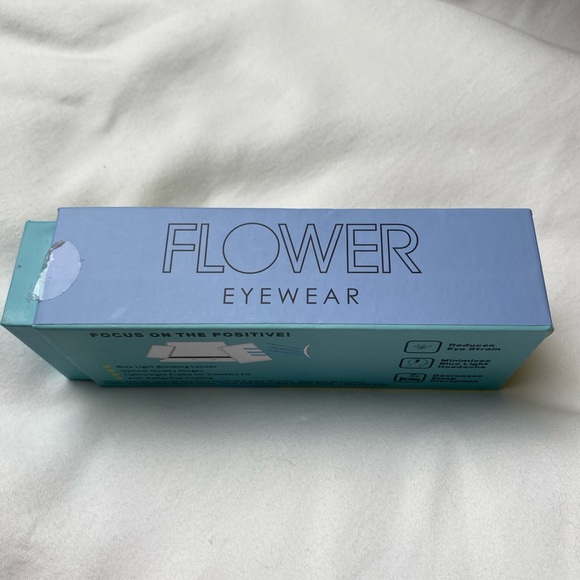 Flower Eyewear Blue Light Blocking Glasses Hazel Style - Picture 2 of 6